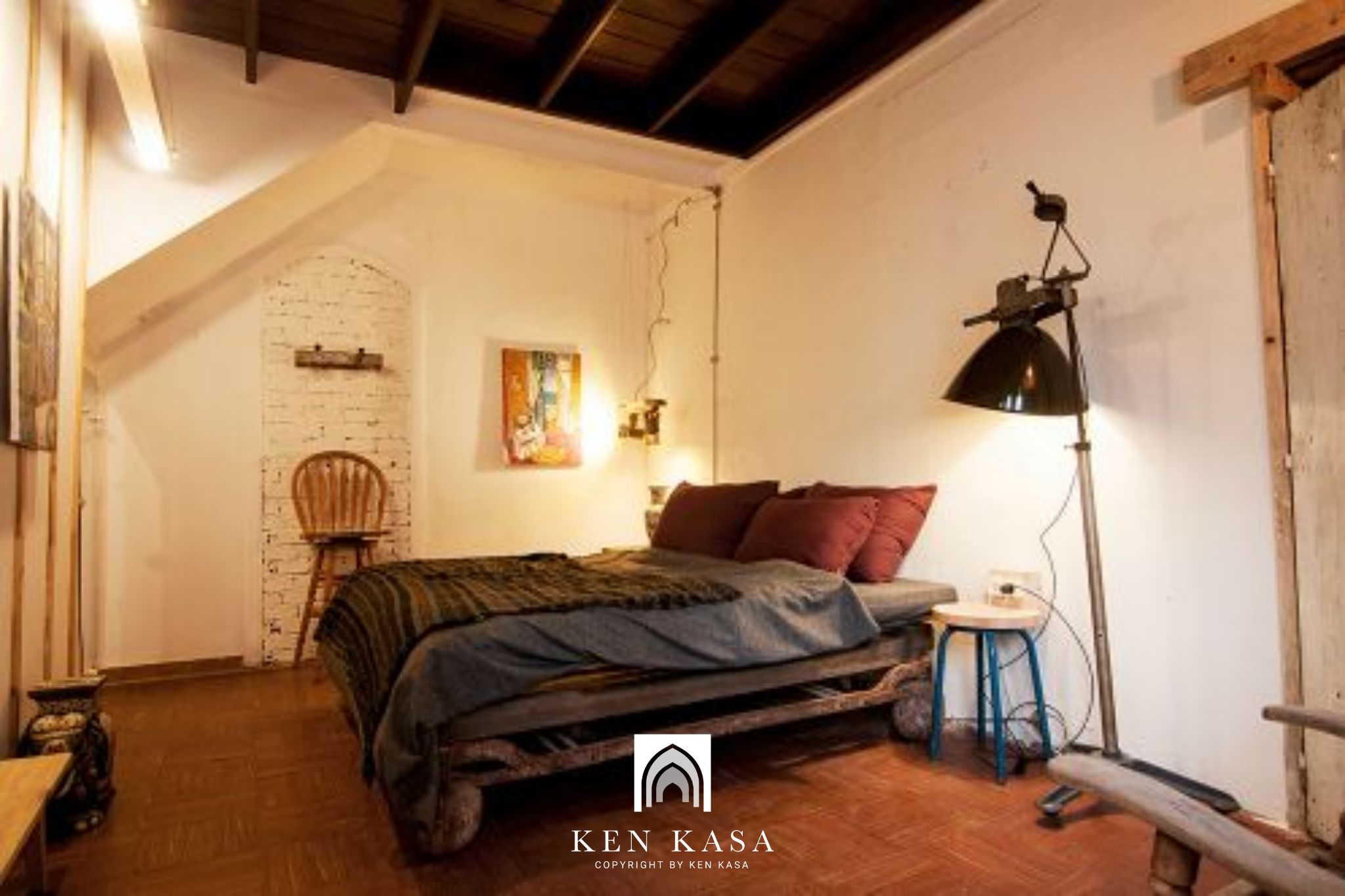 mẫu thiết kế phòng homestay giá rẻ kiểu dân tộc